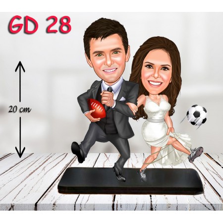 kişiye ozel gelin damat