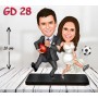 kişiye ozel gelin damat