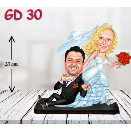 kişiye ozel gelin damat